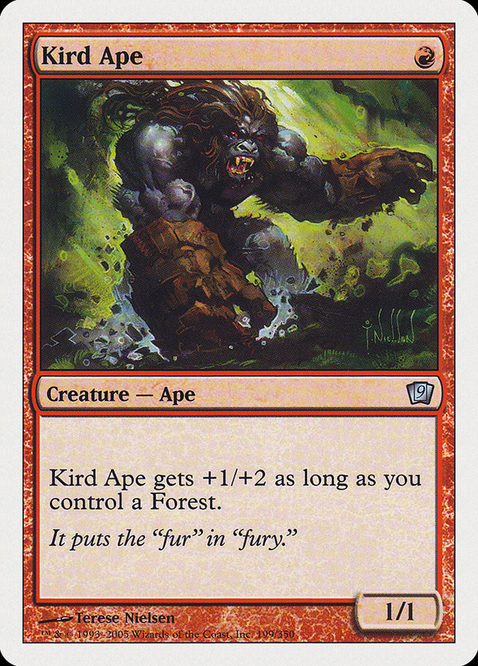 Kird Ape (9th Edition) [Oversize Cards] | Mega City Incorporated