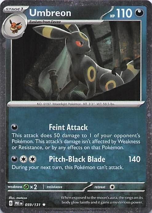 Umbreon (059/131) (Cosmos Holo) [Miscellaneous Cards] | Mega City Incorporated