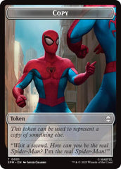 Copy // Human Citizen Double-Sided Token [Marvel's Spider-Man Tokens] | Mega City Incorporated