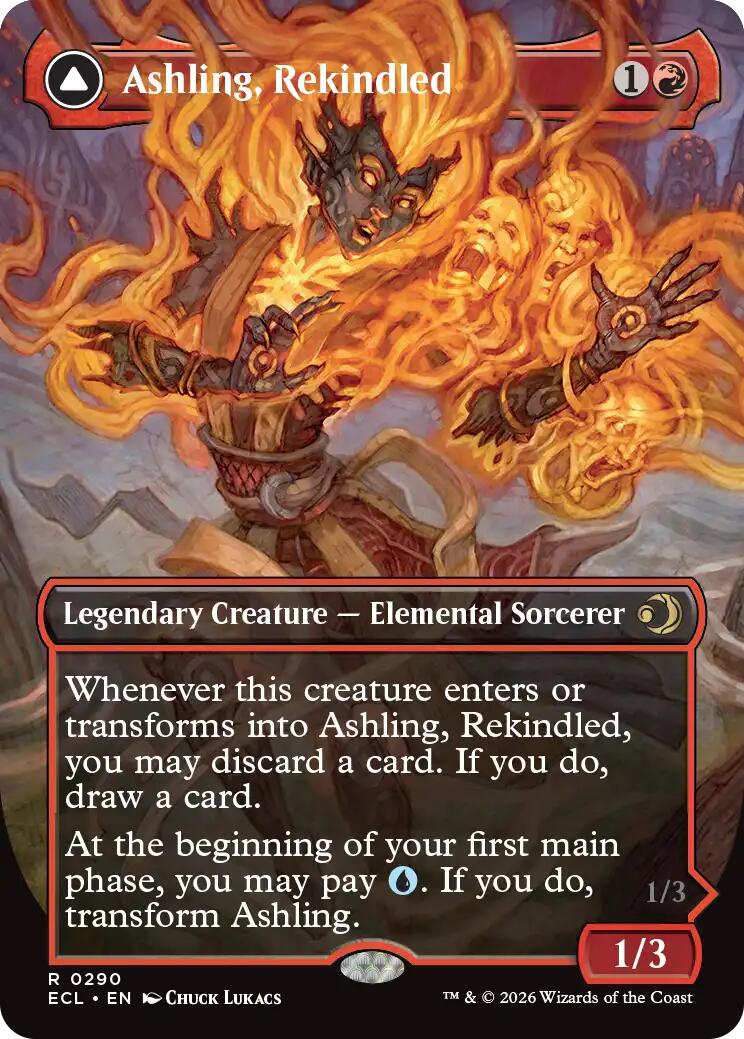 Ashling, Rekindled (Borderless) [Lorwyn Eclipsed] | Mega City Incorporated