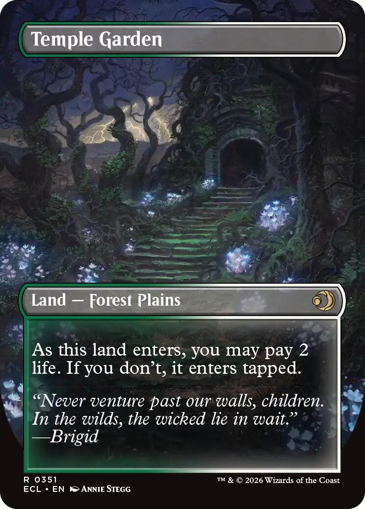 Temple Garden (Borderless) [Lorwyn Eclipsed] | Mega City Incorporated