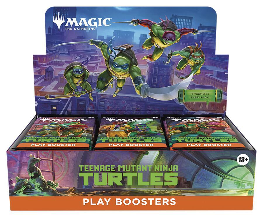 Teenage Mutant Ninja Turtles - Play Booster Display | Mega City Incorporated