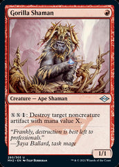 Gorilla Shaman (Foil Etched) [Modern Horizons 2] | Mega City Incorporated