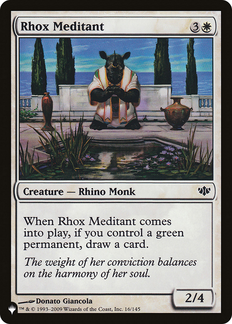 Rhox Meditant [The List] | Mega City Incorporated
