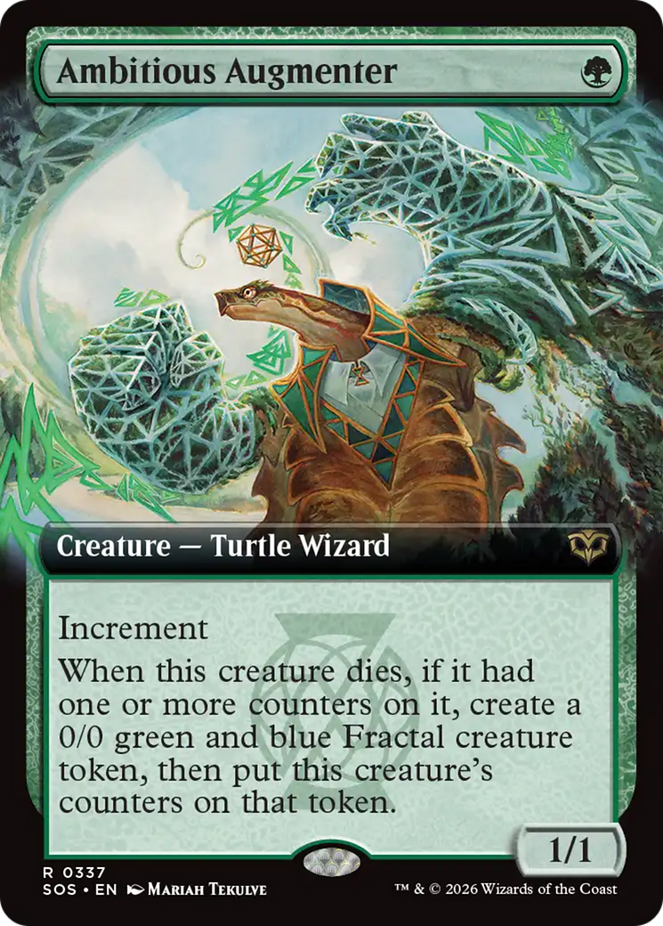 Ambitious Augmenter (Extended Art) [Secrets of Strixhaven] | Mega City Incorporated