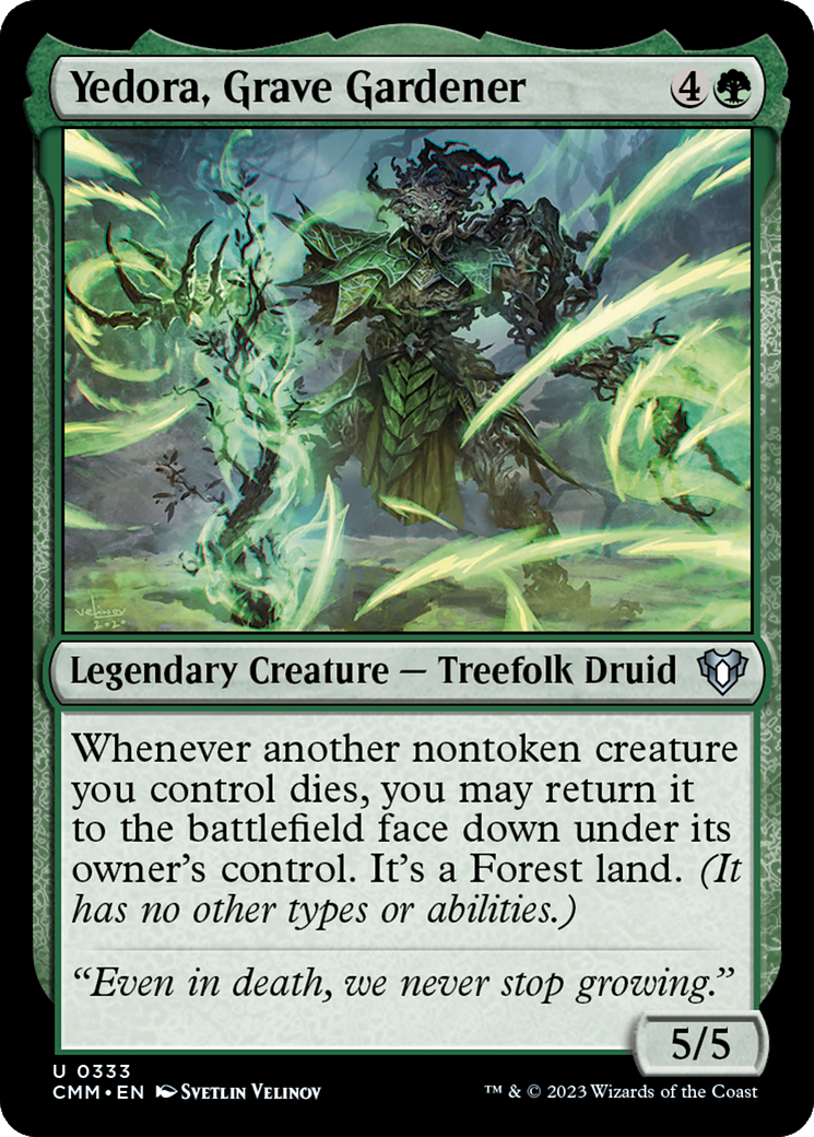 Yedora, Grave Gardener [Commander Masters] | Mega City Incorporated