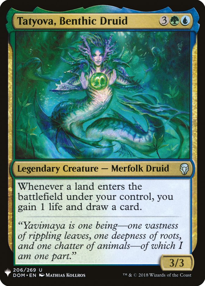 Tatyova, Benthic Druid [Mystery Booster] | Mega City Incorporated