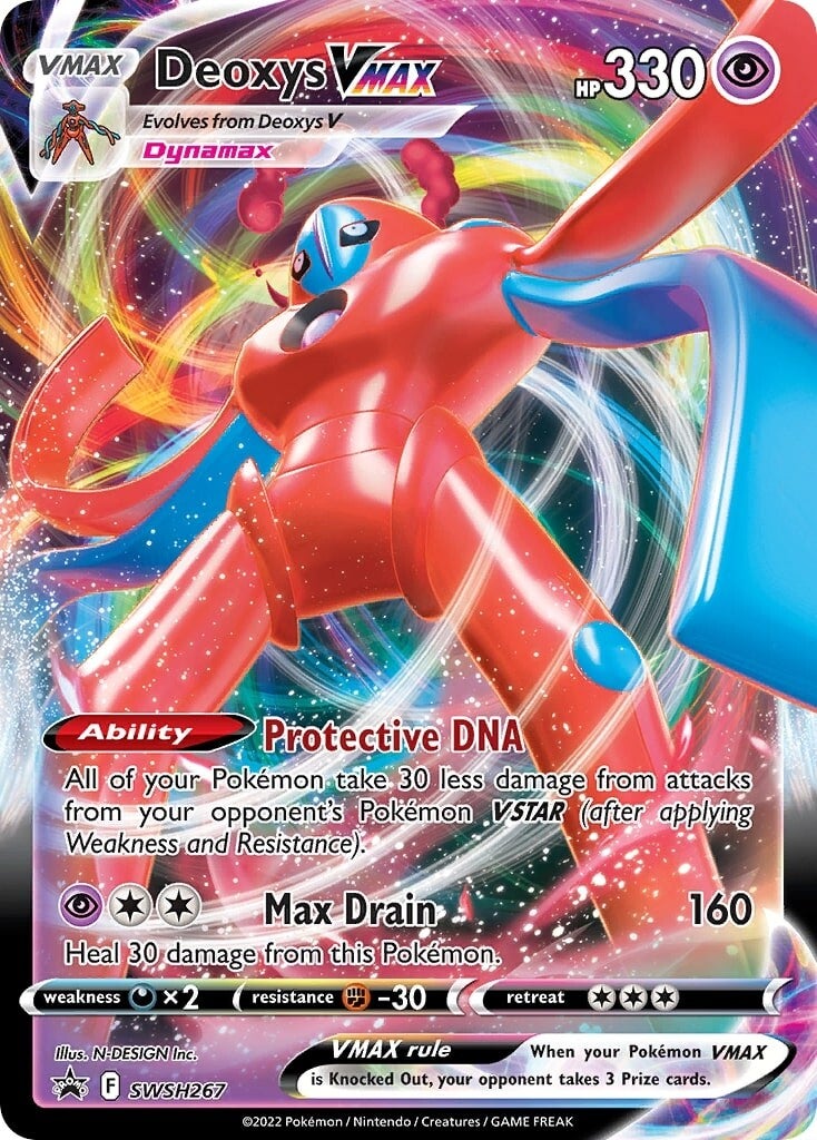 Deoxys VMAX (SWSH267) [Sword & Shield: Black Star Promos] | Mega City Incorporated