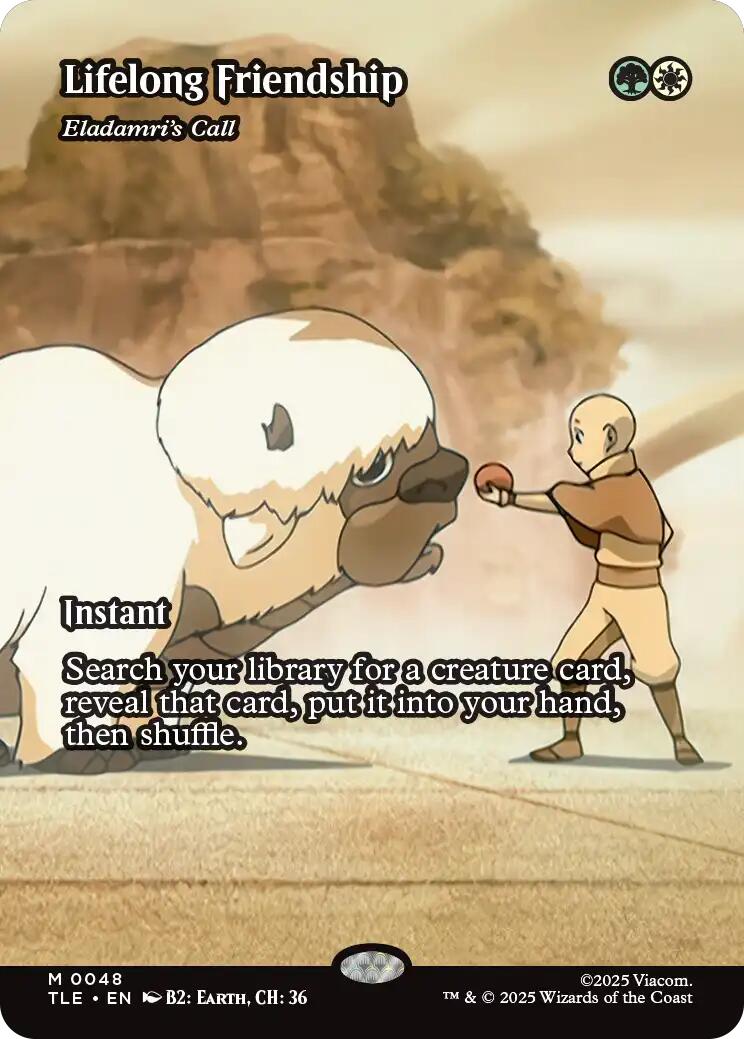 Lifelong Friendship - Eladamri's Call (Borderless) [Avatar: The Last Airbender: Eternal-Legal] | Mega City Incorporated