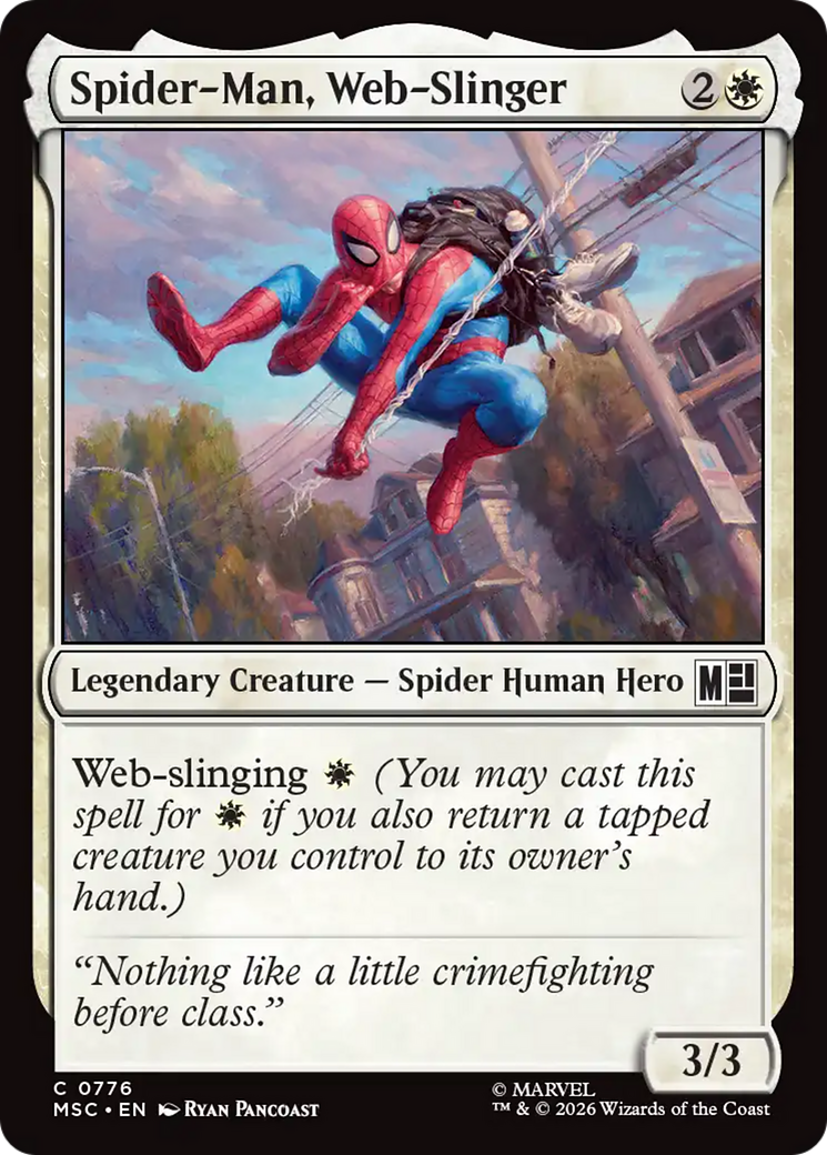 Spider-Man, Web-Slinger [Marvel Super Heroes Commander] | Mega City Incorporated