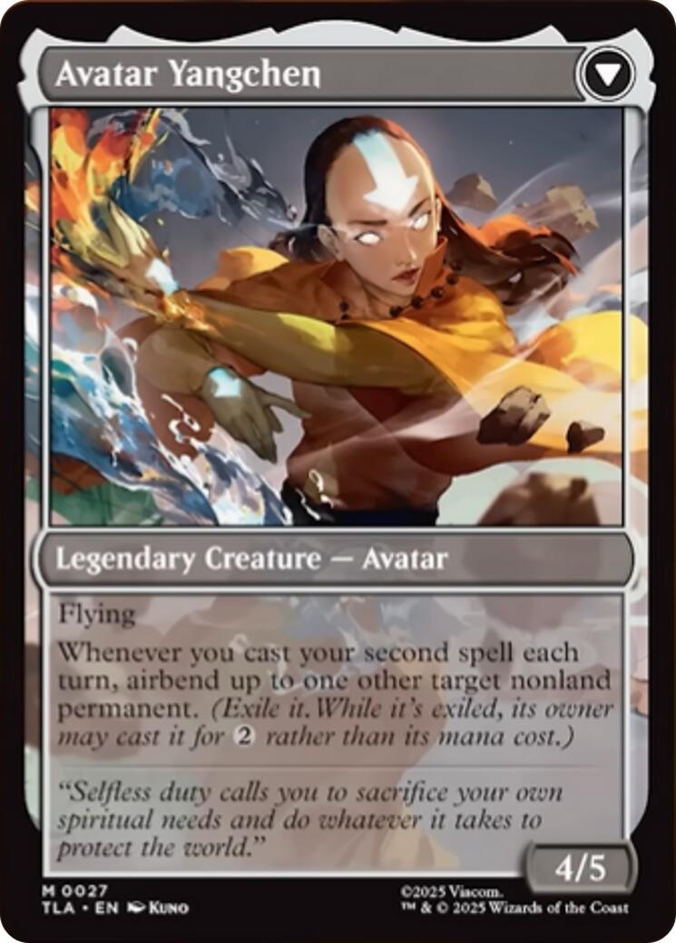 The Legend of Yangchen [Avatar: The Last Airbender] | Mega City Incorporated