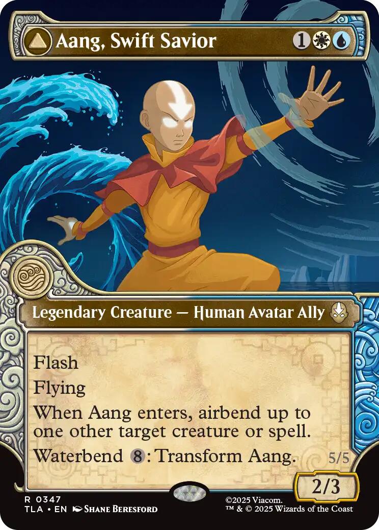 Aang, Swift Savior (Showcase) [Avatar: The Last Airbender] | Mega City Incorporated