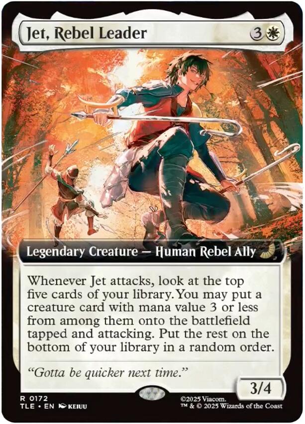 Jet, Rebel Leader (Extended Art) [Avatar: The Last Airbender: Eternal-Legal] | Mega City Incorporated