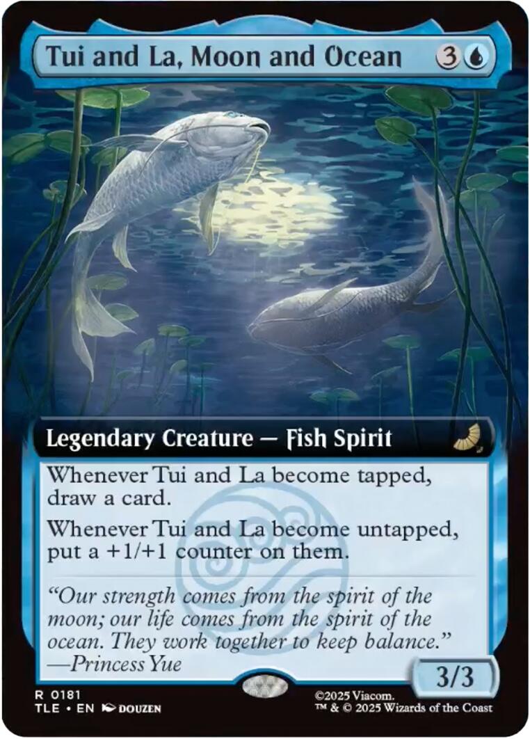 Tui and La, Moon and Ocean (Extended Art) [Avatar: The Last Airbender: Eternal-Legal] | Mega City Incorporated