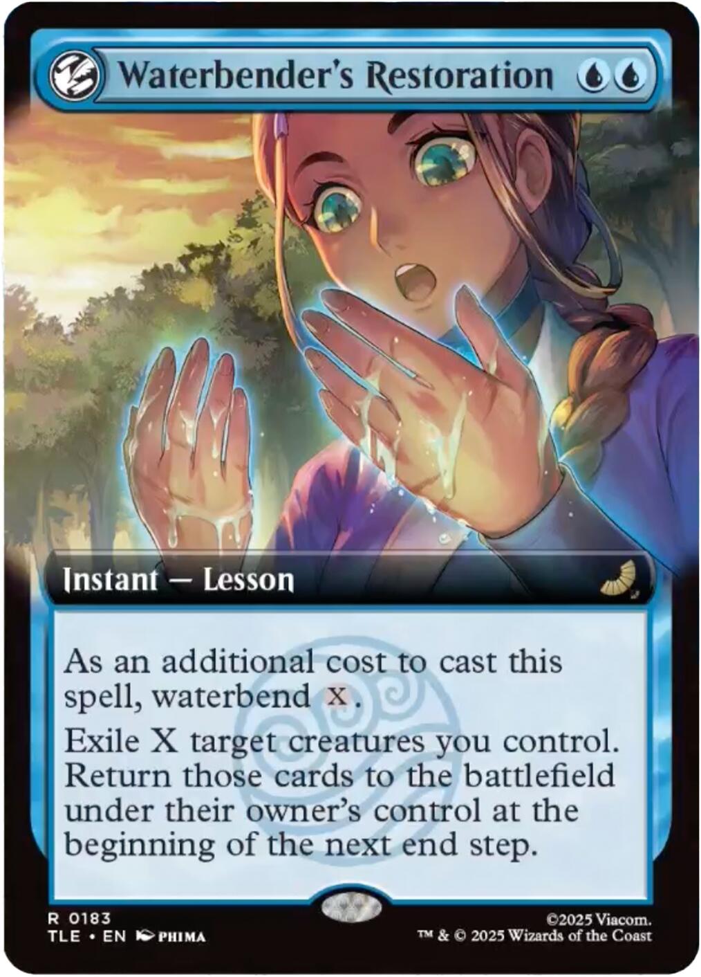 Waterbender's Restoration (Extended Art) [Avatar: The Last Airbender: Eternal-Legal] | Mega City Incorporated