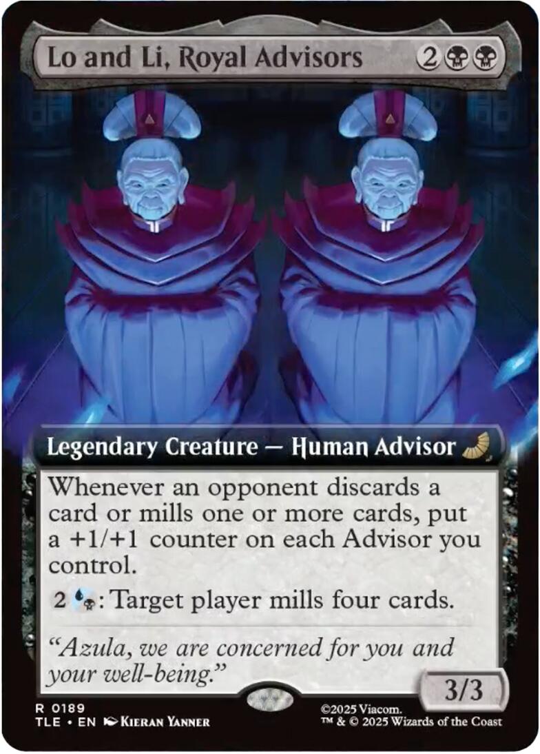Lo and Li, Royal Advisors (Extended Art) [Avatar: The Last Airbender: Eternal-Legal] | Mega City Incorporated