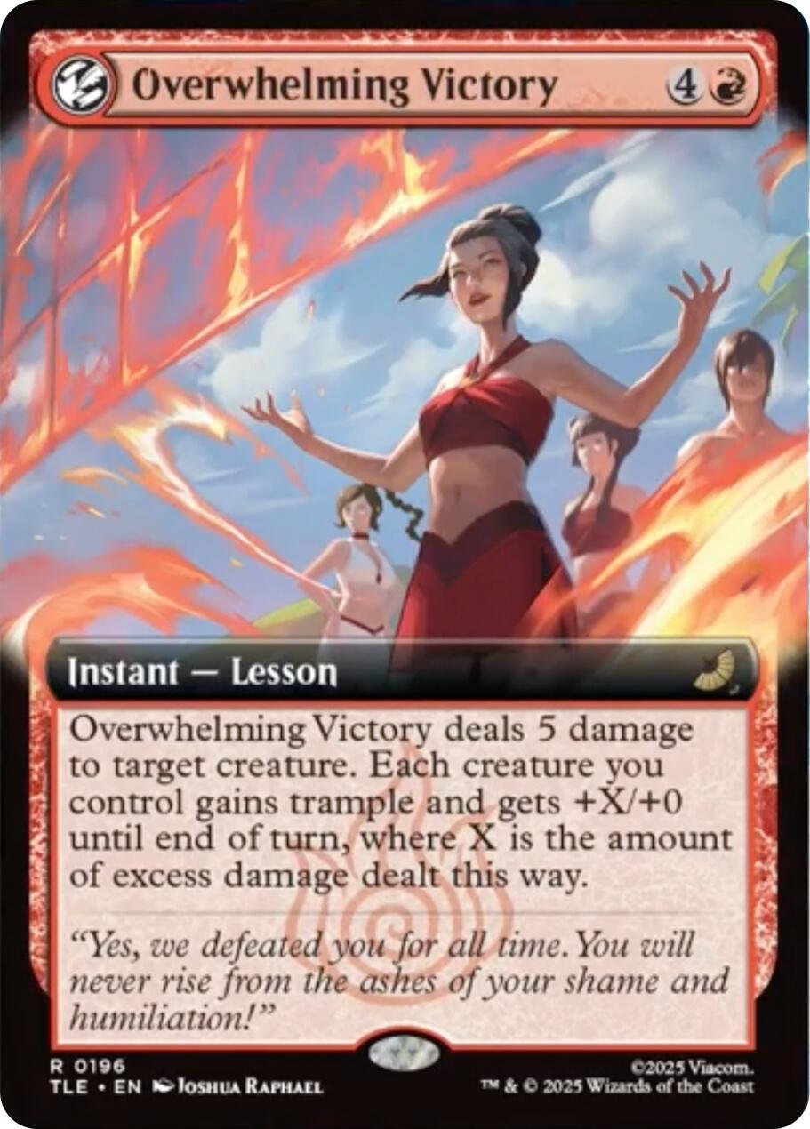 Overwhelming Victory (Extended Art) [Avatar: The Last Airbender: Eternal-Legal] | Mega City Incorporated