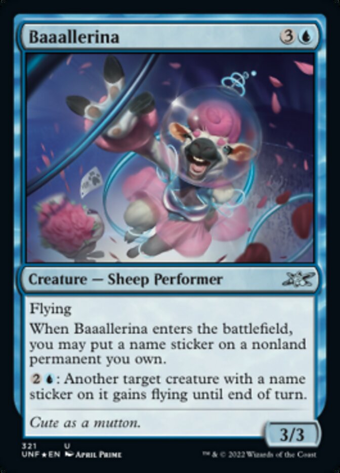 Baaallerina (Galaxy Foil) [Unfinity] | Mega City Incorporated