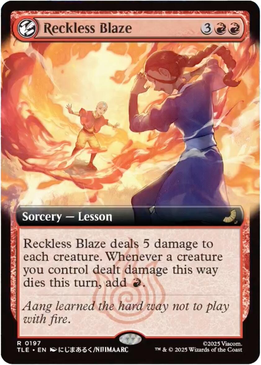 Reckless Blaze (Extended Art) [Avatar: The Last Airbender: Eternal-Legal] | Mega City Incorporated