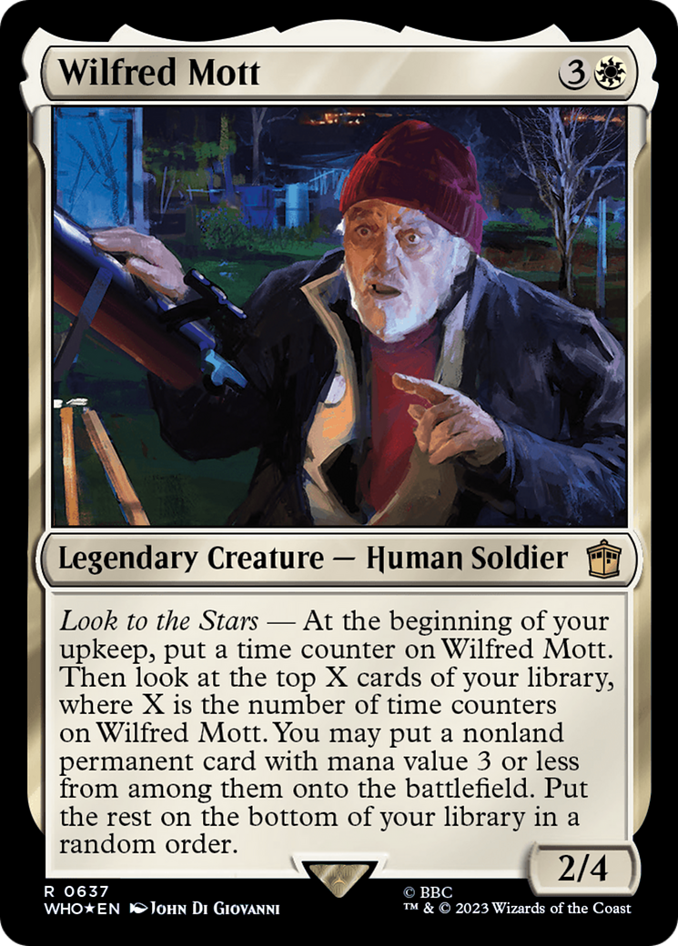 Wilfred Mott (Surge Foil) [Doctor Who] | Mega City Incorporated