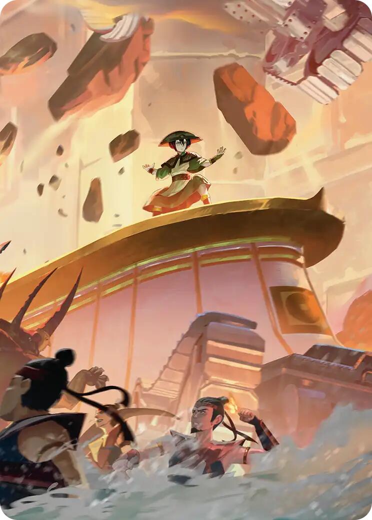 Earthshape Art Card [Avatar: The Last Airbender Art Series] | Mega City Incorporated