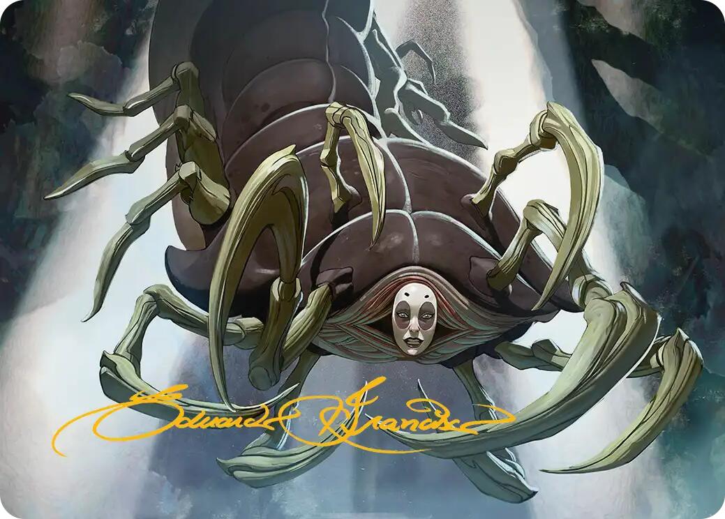 Koh, the Face Stealer Art Card (Gold-Stamped Signature) [Avatar: The Last Airbender Art Series] | Mega City Incorporated