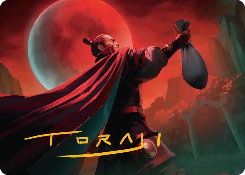 Zhao, the Moon Slayer Art Card (Gold-Stamped Signature) [Avatar: The Last Airbender Art Series] | Mega City Incorporated