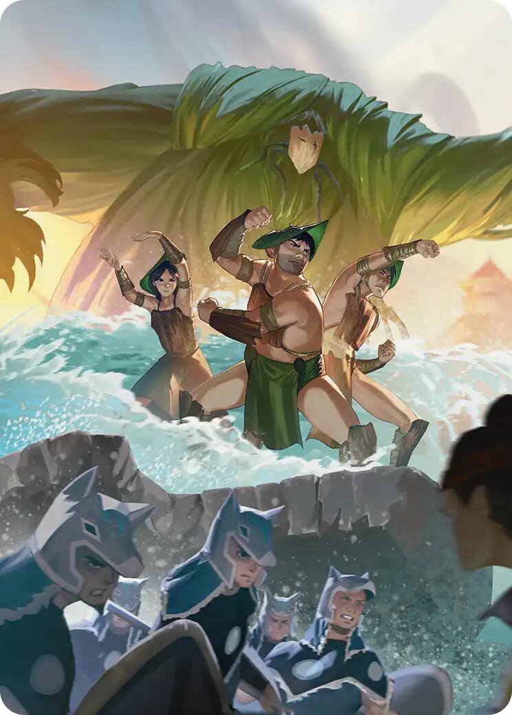Swampbenders Art Card [Avatar: The Last Airbender Art Series] | Mega City Incorporated