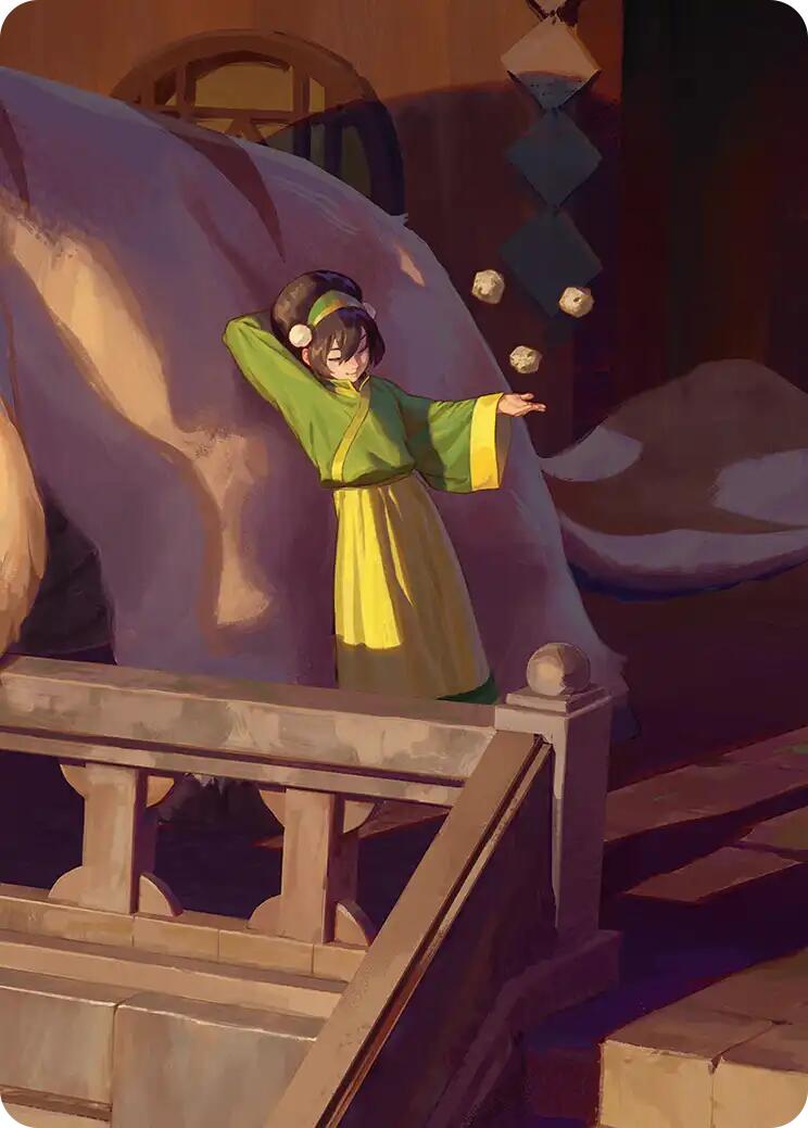Toph, Greatest Earthbender Art Card [Avatar: The Last Airbender Art Series] | Mega City Incorporated