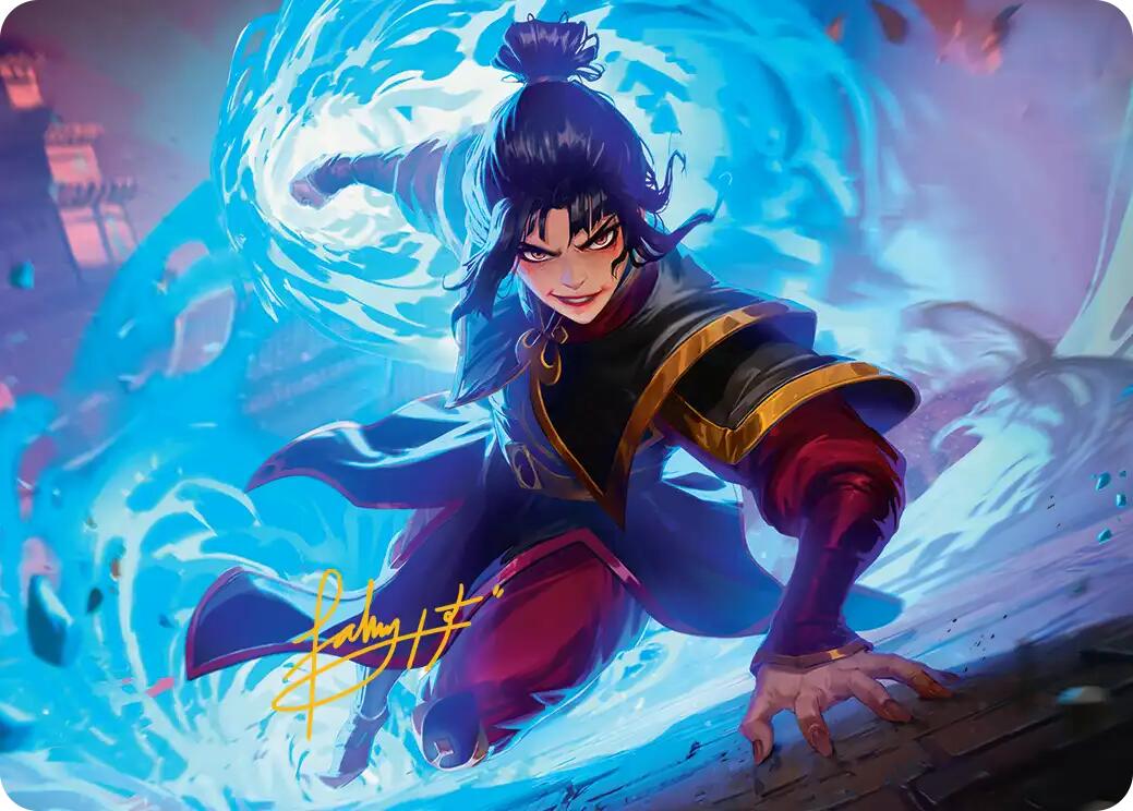 Fire Lord Azula Art Card (Gold-Stamped Signature) [Avatar: The Last Airbender Art Series] | Mega City Incorporated