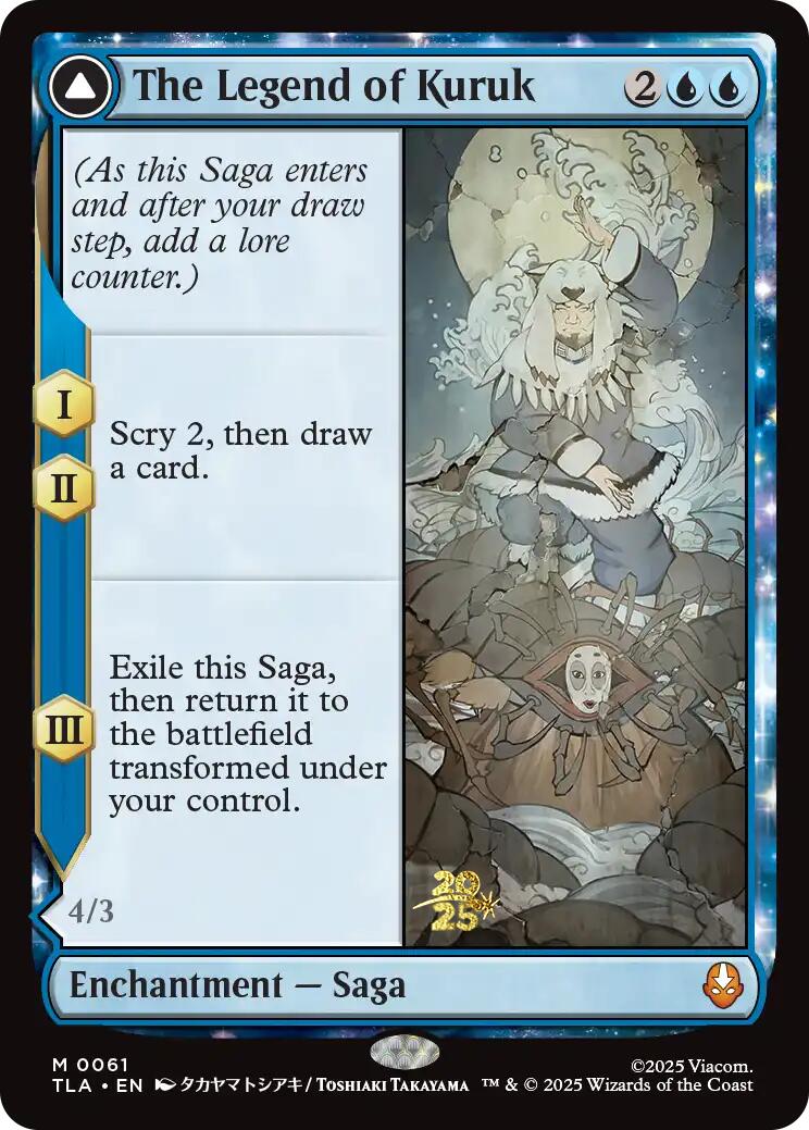 The Legend of Kuruk [Avatar: The Last Airbender Prerelease Cards] | Mega City Incorporated