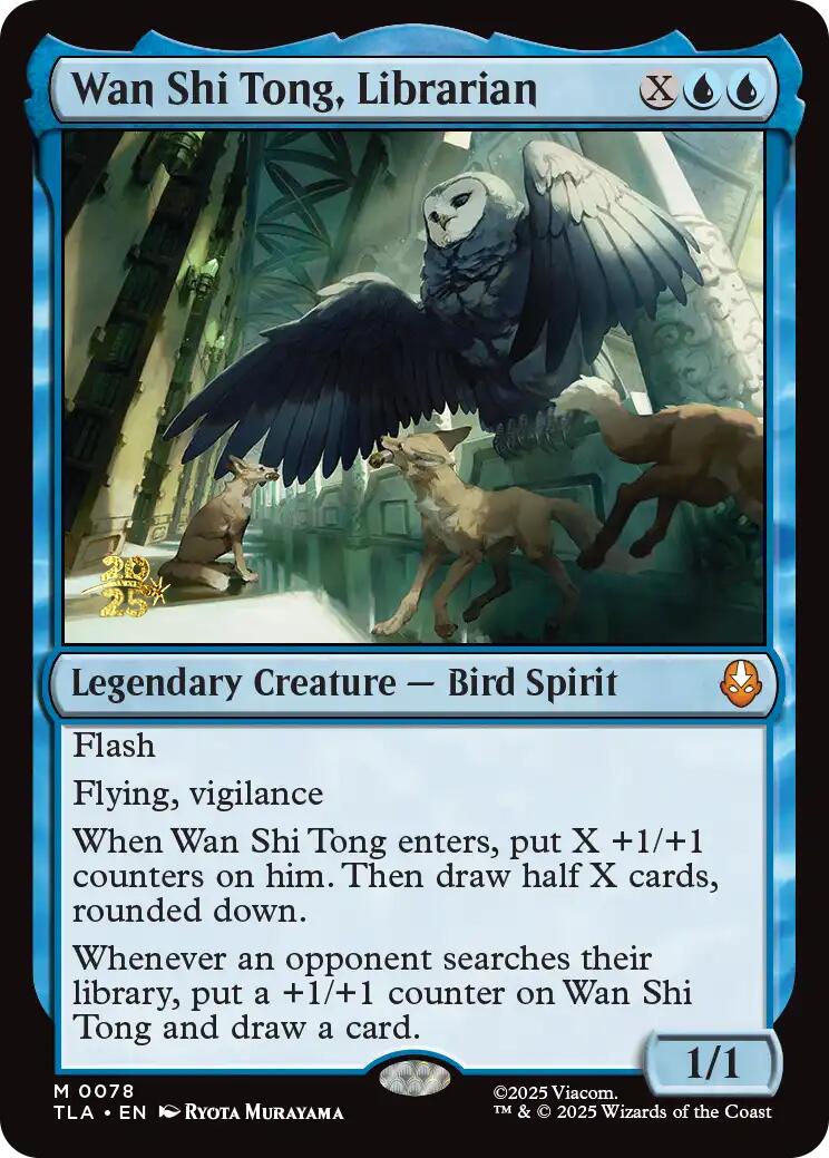 Wan Shi Tong, Librarian [Avatar: The Last Airbender Prerelease Cards] | Mega City Incorporated