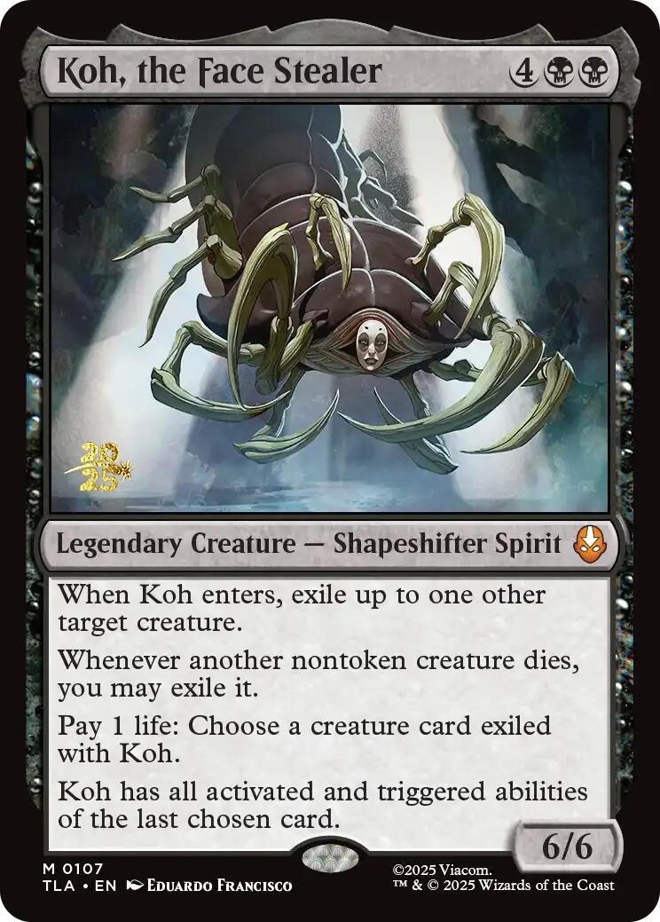 Koh, the Face Stealer [Avatar: The Last Airbender Prerelease Cards] | Mega City Incorporated