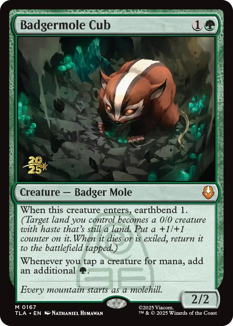 Badgermole Cub [Avatar: The Last Airbender Prerelease Cards] | Mega City Incorporated