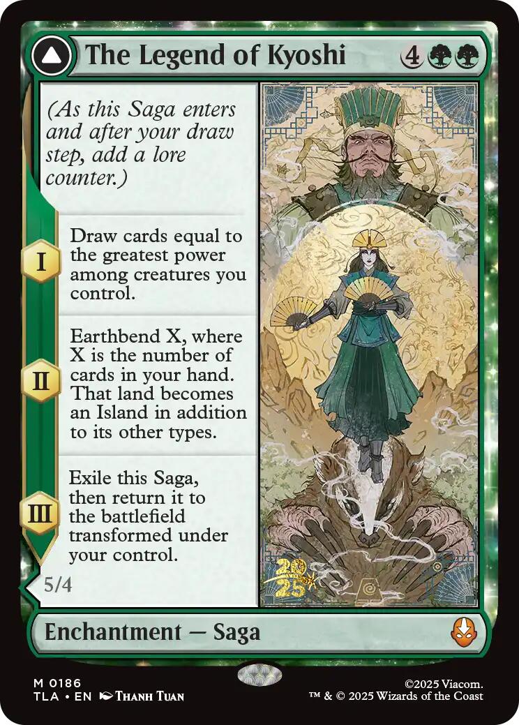 The Legend of Kyoshi [Avatar: The Last Airbender Prerelease Cards] | Mega City Incorporated