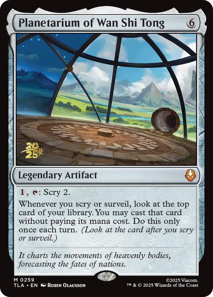 Planetarium of Wan Shi Tong [Avatar: The Last Airbender Prerelease Cards] | Mega City Incorporated