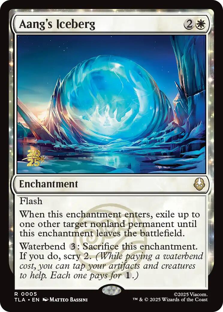 Aang's Iceberg [Avatar: The Last Airbender Prerelease Cards] | Mega City Incorporated