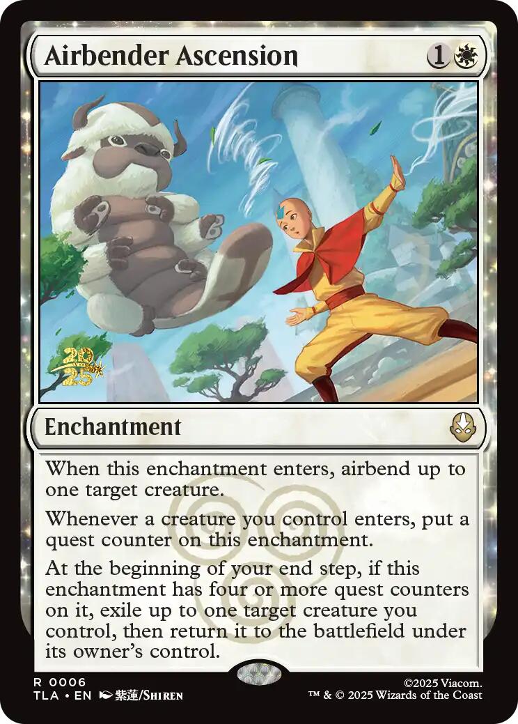 Airbender Ascension [Avatar: The Last Airbender Prerelease Cards] | Mega City Incorporated