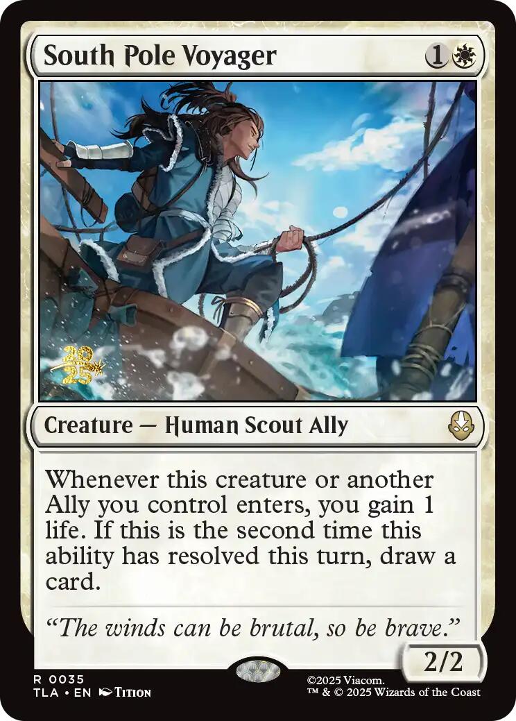 South Pole Voyager [Avatar: The Last Airbender Prerelease Cards] | Mega City Incorporated