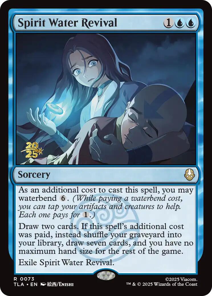 Spirit Water Revival [Avatar: The Last Airbender Prerelease Cards] | Mega City Incorporated