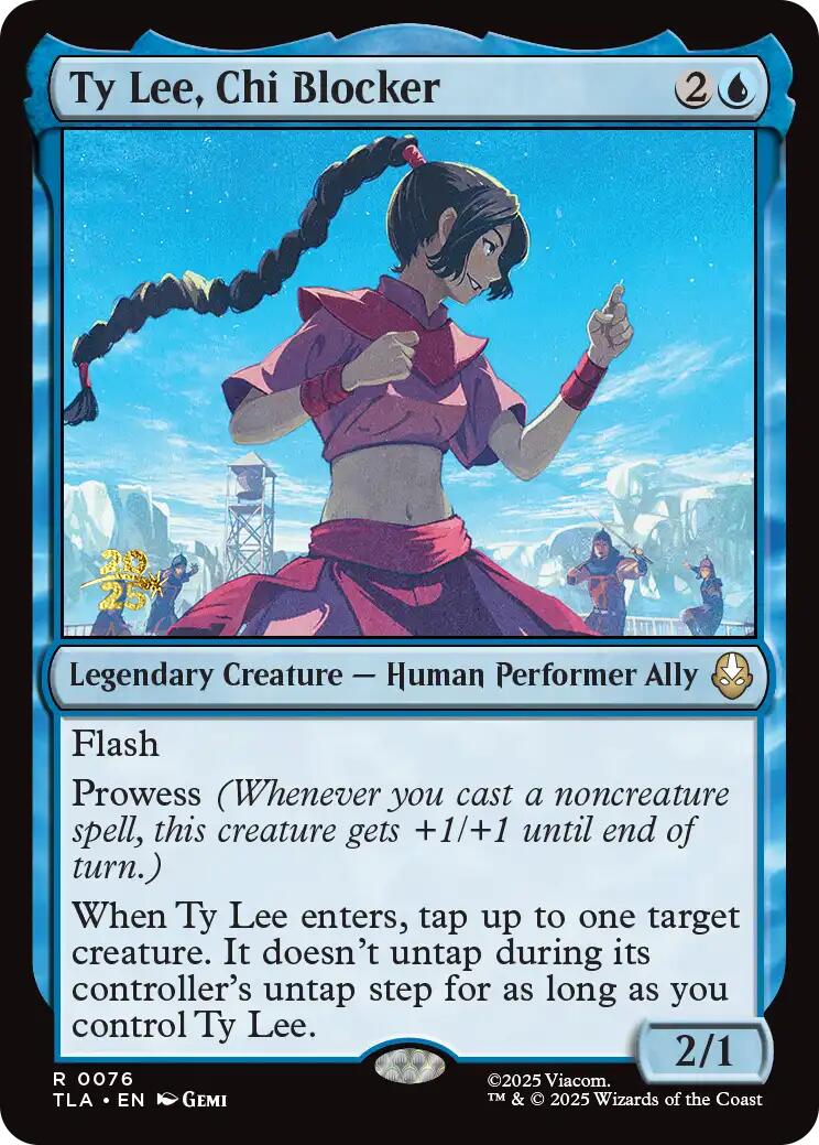 Ty Lee, Chi Blocker [Avatar: The Last Airbender Prerelease Cards] | Mega City Incorporated