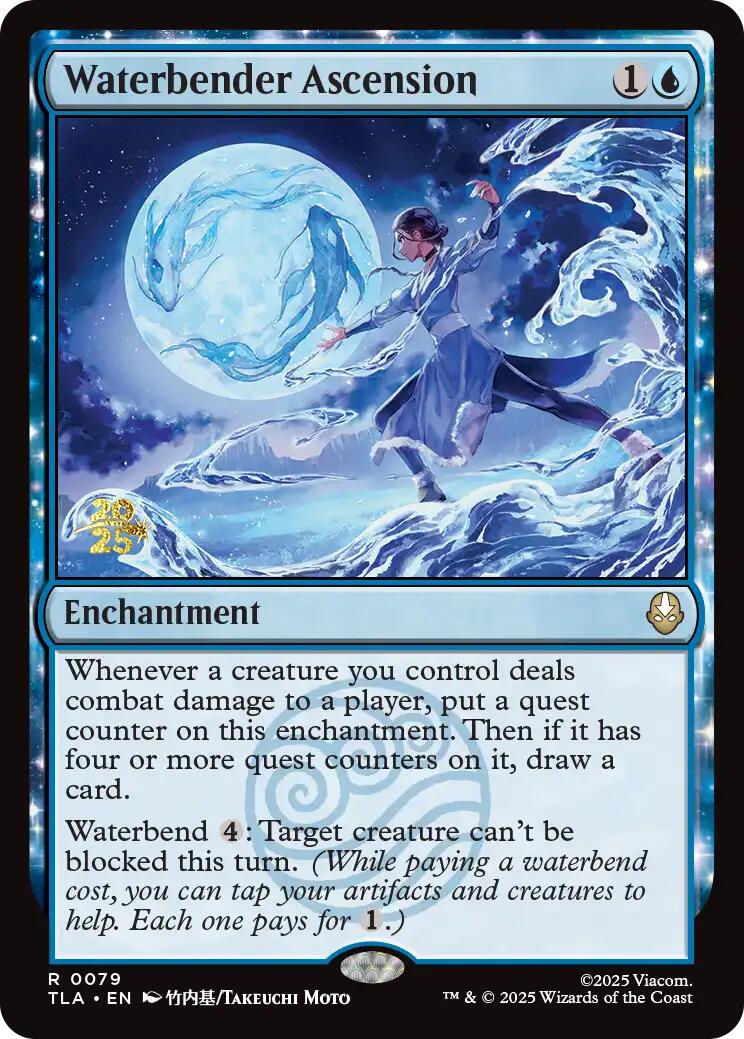 Waterbender Ascension [Avatar: The Last Airbender Prerelease Cards] | Mega City Incorporated