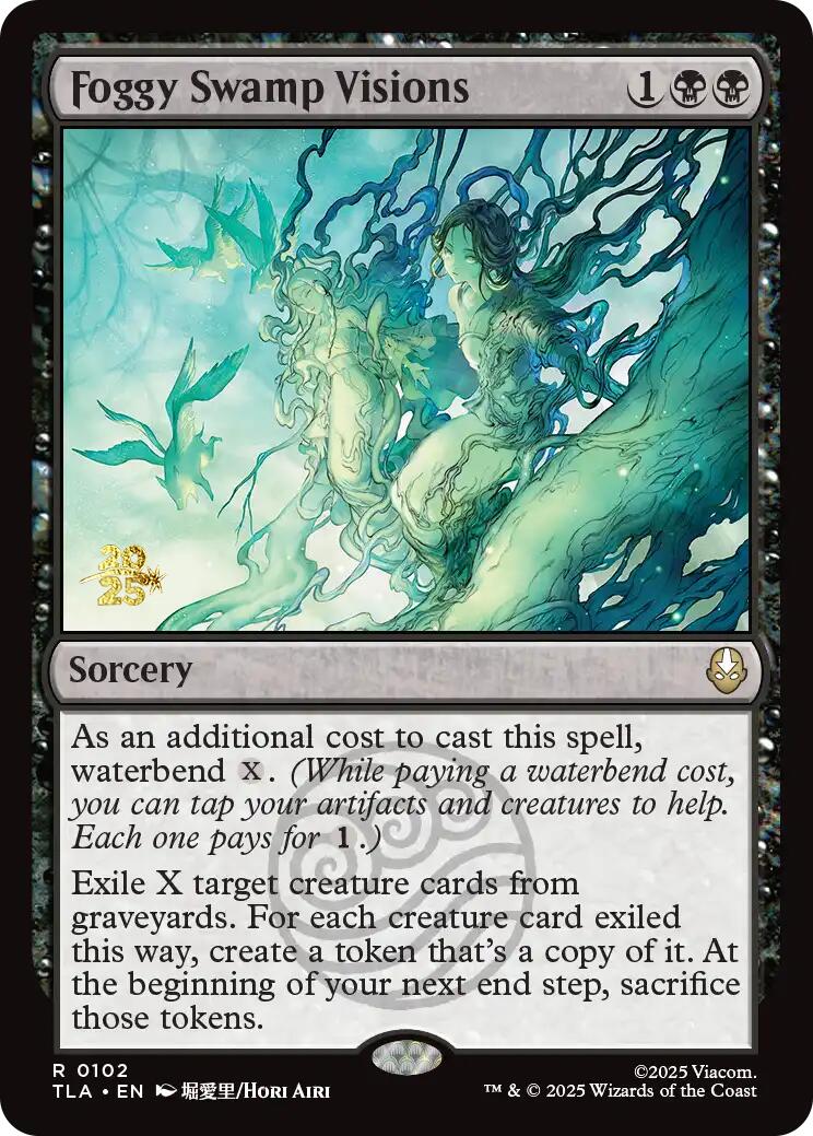 Foggy Swamp Visions [Avatar: The Last Airbender Prerelease Cards] | Mega City Incorporated