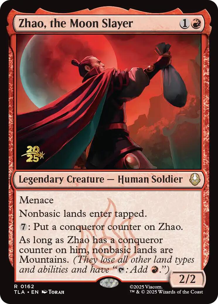 Zhao, the Moon Slayer [Avatar: The Last Airbender Prerelease Cards] | Mega City Incorporated