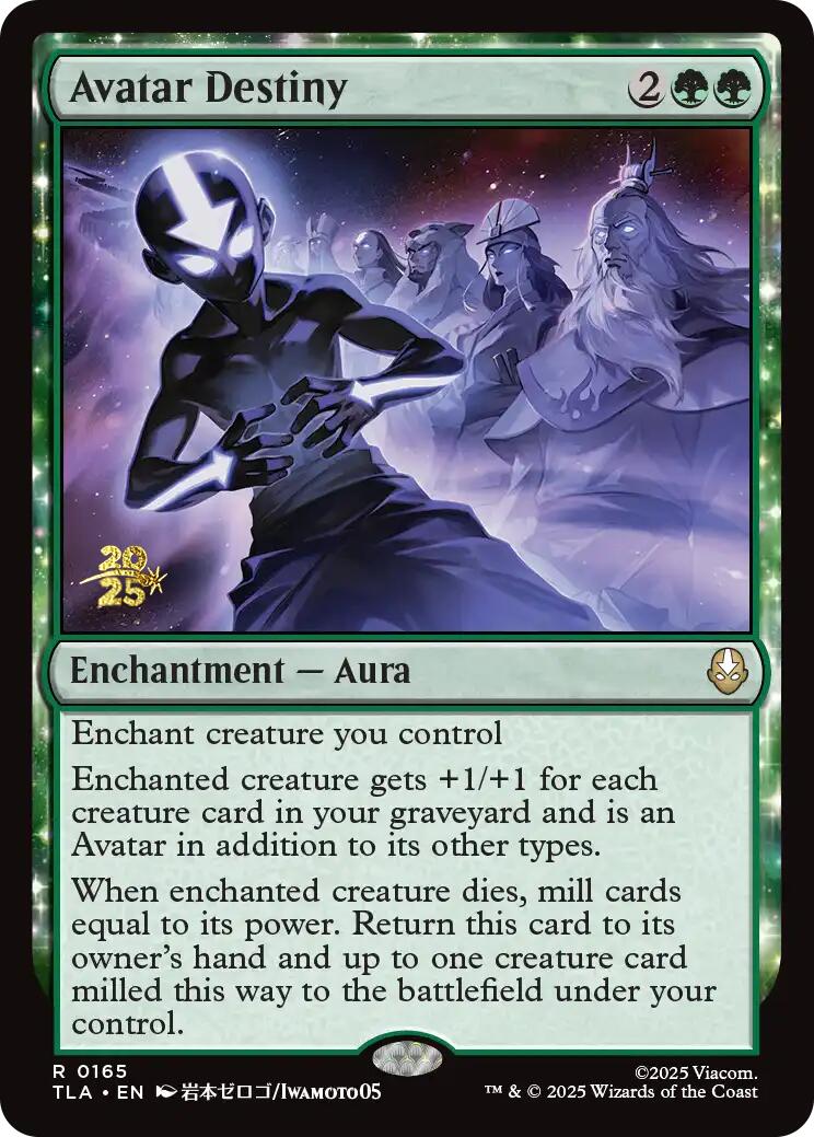 Avatar Destiny [Avatar: The Last Airbender Prerelease Cards] | Mega City Incorporated