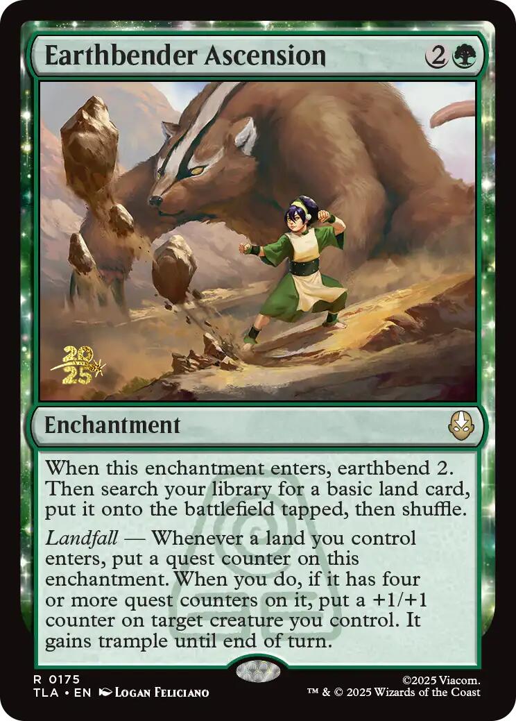 Earthbender Ascension [Avatar: The Last Airbender Prerelease Cards] | Mega City Incorporated