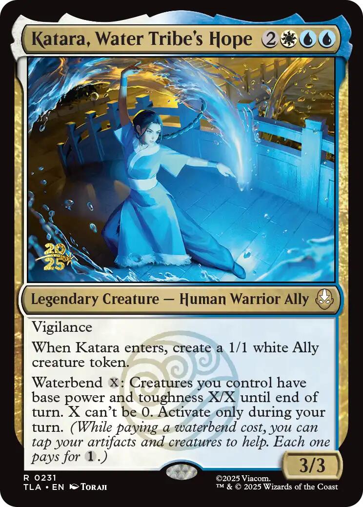 Katara, Water Tribe's Hope [Avatar: The Last Airbender Prerelease Cards] | Mega City Incorporated