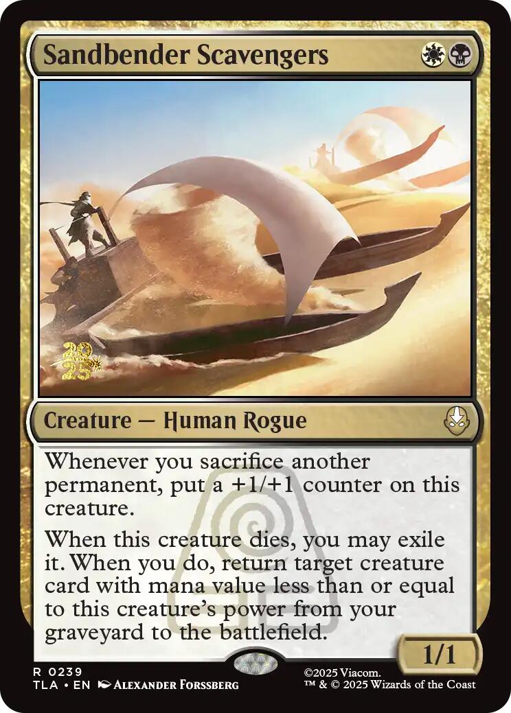 Sandbender Scavengers [Avatar: The Last Airbender Prerelease Cards] | Mega City Incorporated