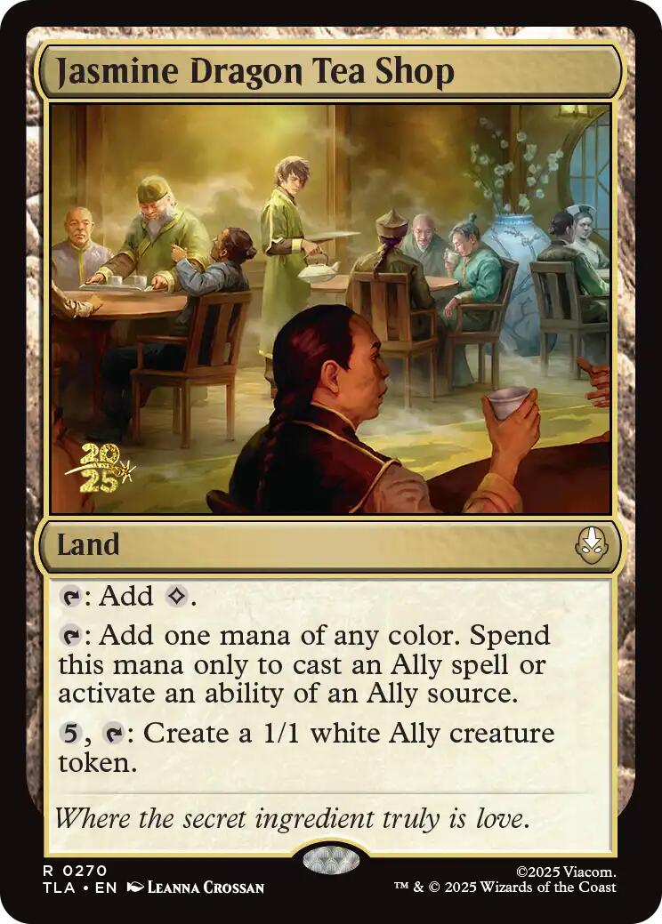 Jasmine Dragon Tea Shop [Avatar: The Last Airbender Prerelease Cards] | Mega City Incorporated