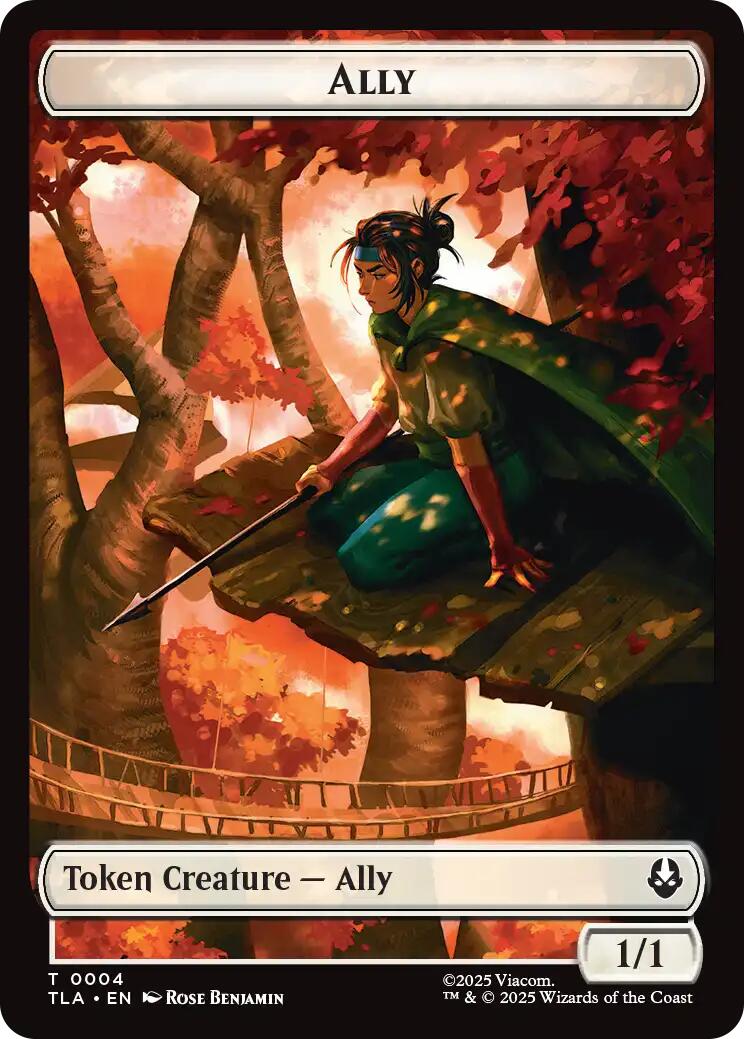 Ally (0004) // Clue (0015) Double-Sided Token [Avatar: The Last Airbender Tokens] | Mega City Incorporated